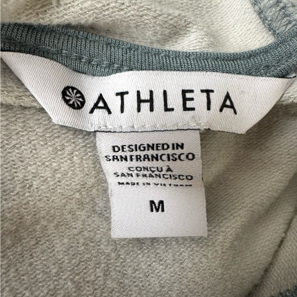 Athleta Balance Printed Tie Dye Hoodie Sweatshirt Size Medium - Picture 9 of 10